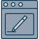 Edit Tools Vertical Scale Icon