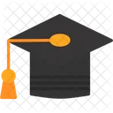 Educacao Pos Graduacao Chapeu Icon