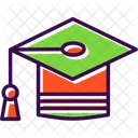 Educacao Pos Graduacao Chapeu Icon