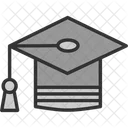 Educacao Pos Graduacao Chapeu Icon