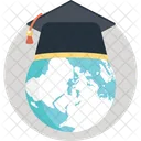 Global Educacao Em Todo O Mundo Ícone