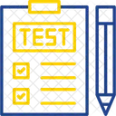 Educacion Prueba Examen Icon