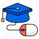 Educacion Digital Educacion En Linea Birrete Icono