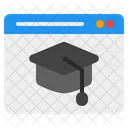 Educacion En Linea Educacion Aprendizaje En Linea Icon