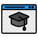 Educacion En Linea Educacion Aprendizaje En Linea Icon