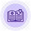 Icono De Linea De Educacion Medica Icono