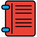 Education Notebook Diary Icon