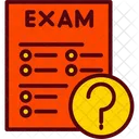 Education Exam Paper Icon
