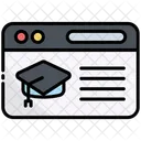 Education Website Study Icon