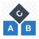 Abc Block Play Icon
