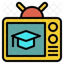 Education Channel Tv Icon