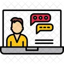 Education Chat Chat Lectures Icon