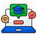 Education chat  Icon