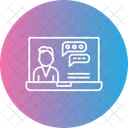 Education Chat Chat Lectures Icon