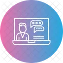 Education Chat  Icon