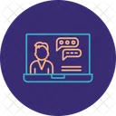 Education Chat  Icon