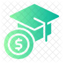 Education Cost Cost Of Education Loan Icon
