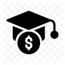 Degree Hat Dollar Icon