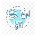 Cost Of Living Student Loan Financial Aid Icon