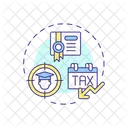 Education Credit Tax Relief Icon