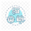 Education Credit Tax Relief Symbol