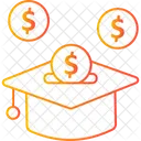 Money Education Education Cost Icon