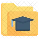 Education Folder Data Binder File Folder Icon