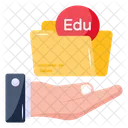 Education File Education Folder Archive Icon