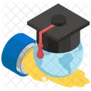 Education For All Global Education Geographical Study Icon