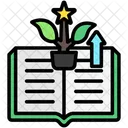 Education Growth Book Knowledge Icon