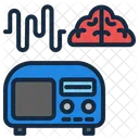 Radio Education Study Icon