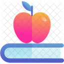 Health Study Book Icon
