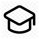 Education Graduation Cap Study Icon