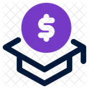 Education Coin School Icon