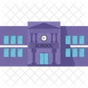 Education School Building School Building Icon