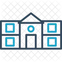 Education School Building School Building Icon