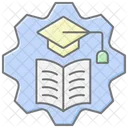 Education System Lineal Color Icon Icon