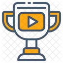 Play Sign Trophy Icon