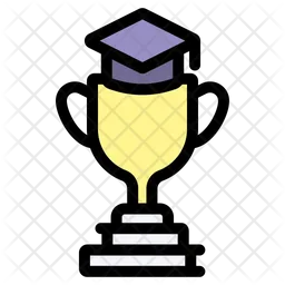 Education trophy  Icon