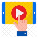 Education Video Video Elearning Icon