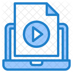 Education Video File  Icon