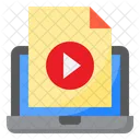 Education Video File  Icon