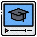 Video Online School Icon