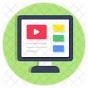 Education Video Online Video Video Streaming Icon