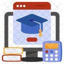 Education Website Online Education Online Learning Icon
