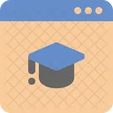Web Education Online Icon