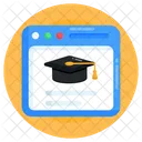 University Website Education Website Academy Website Icon