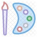 Educational S Paint Icon
