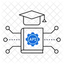 Educational Api Online Learning Software Integration Icon