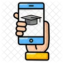 Mobile Learning Online Learning Educational App Icon